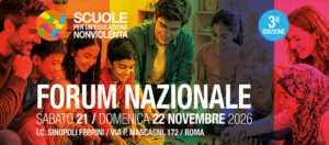 3° Forum Scuole per un’Educazione Nonviolenta